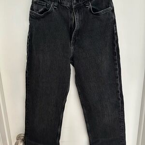 rag & bone women’s  Black Straight Jeans